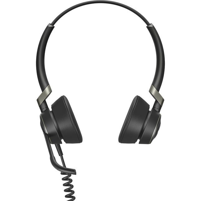 Jabra Engage 50 Stereo - USB Type C - Wired - 32 Ohm - 20 Hz - 20 kHz - Over-the-head - Binaural - Supra-aural - 3.94 ft Cable - Noise Cancelling, MEMS Technology Microphone - Noise Canceling - Black