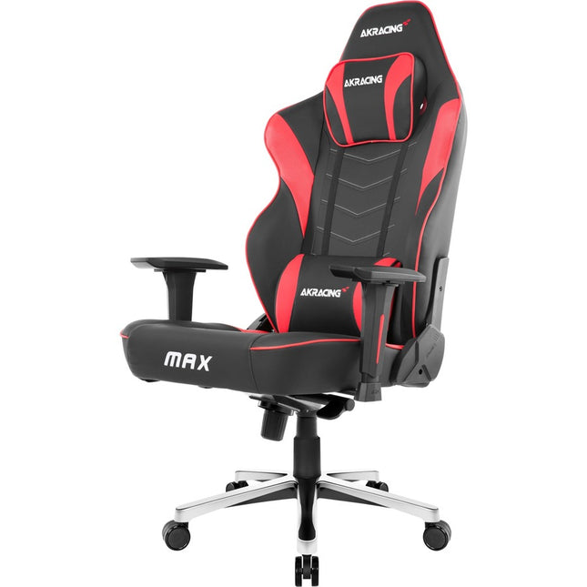 MASTERS SERIES MAX CHAIR BK RED