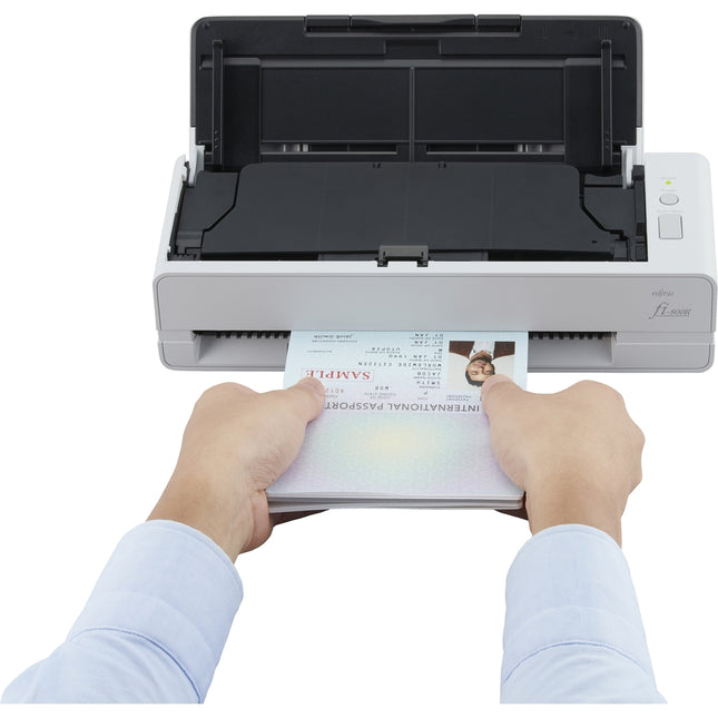 Fujitsu fi-800R Ultra-Compact, Color Duplex Document Scanner with Dual Auto Document Feeders (ADF)