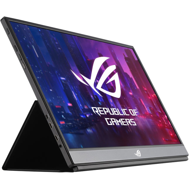 Asus ROG Strix XG17AHPE 17\" Class Full HD Gaming LCD Monitor - 16:9 - Black - 17.3\" Viewable - In-plane Switching (IPS) Technology - 1920 x 1080 - Adaptive Sync - 300 Nit Maximum - 3 ms GTG - 240 Hz Refresh Rate