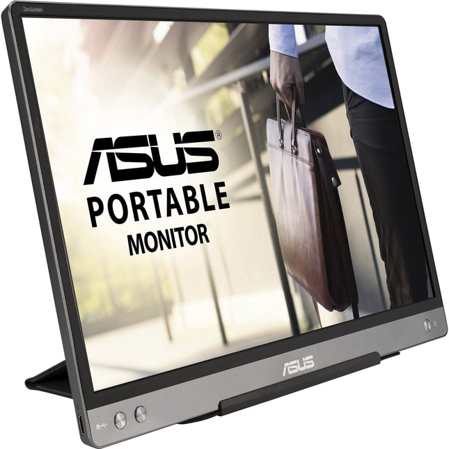 Asus ZenScreen MB14AC 14\" Class Full HD LCD Monitor - 16:9 - Dark Gray - 14\" Viewable - In-plane Switching (IPS) Technology - WLED Backlight - 1920 x 1080 - 250 Nit Maximum - 5 ms GTG