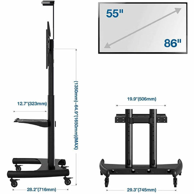 MOBILE CART UP TO 86IN DISPLAY