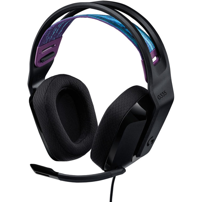 G335 BLACK WIRED GAMING HEADSET