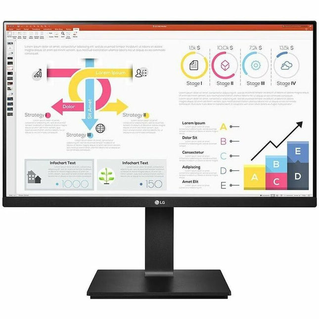 LG 24BP75Q-B 24" Inch Class WQHD LCD Monitor - 16:9 - Black