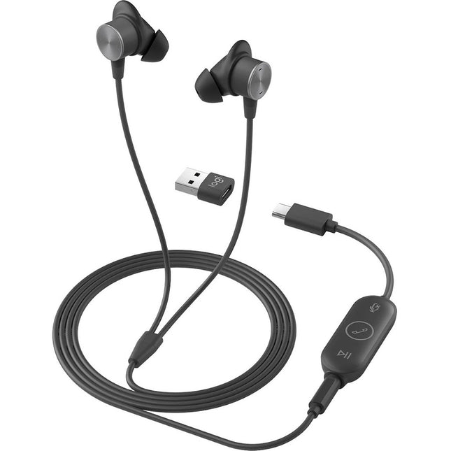 LOGI ZONE WIRED EARBUDS UC