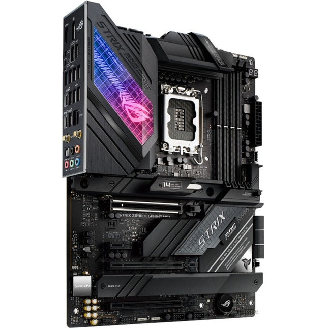 Asus Strix Z690-E GAMING WIFI Gaming Desktop Motherboard - Intel Z690 Chipset - Socket LGA-1700 - Intel Optane Memory Ready - ATX