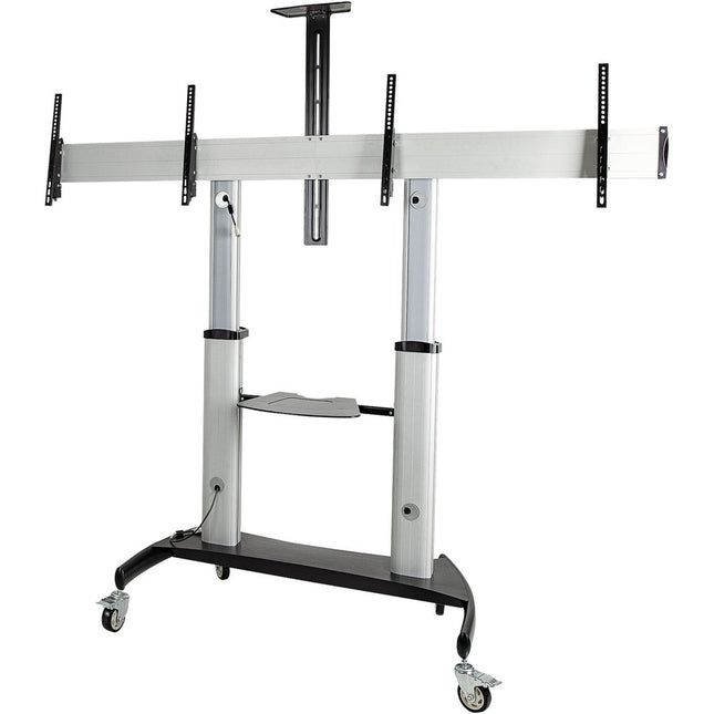ROLLING TV STAND DUAL TV CART