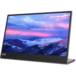 Lenovo L15 16\" Class Full HD LCD Monitor - 16:9 - Raven Black