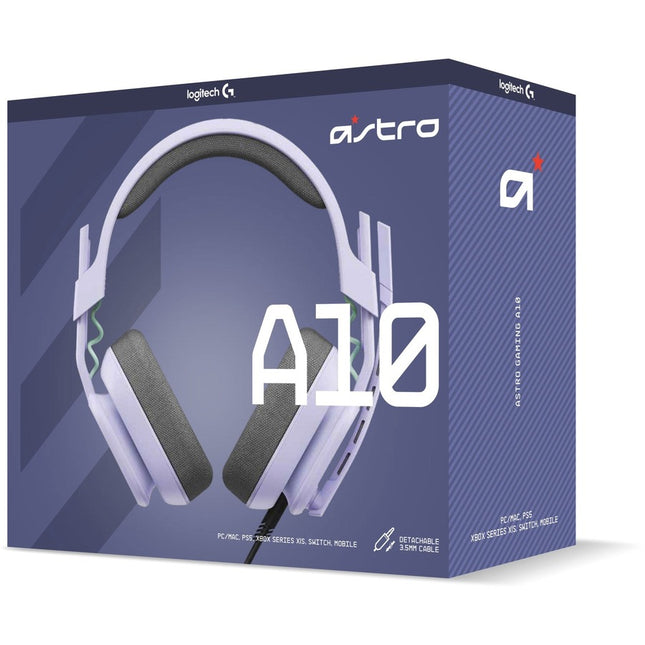 ASTRO Gaming A10 Gen 2 Wired Gaming Headset (Windows and Mac, Lilac)
