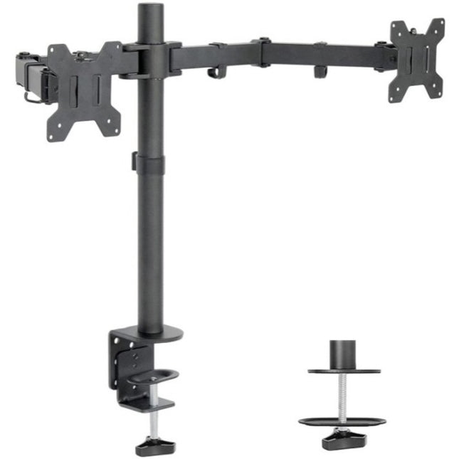 DUAL MONITOR MOUNT DESK CLAMP