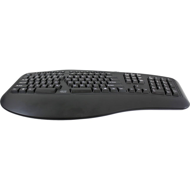 ERGONOMIC KEYBOARD W/ HOT KEYS