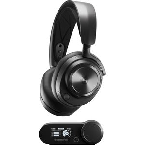 Steelseries Arctis Nova Pro Wireless Stereo Active Noise-Cancelling Gaming Headset - Black