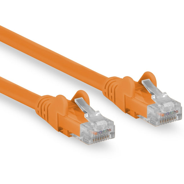 6IN CAT6 ORANGE ETHERN SNAGLESS