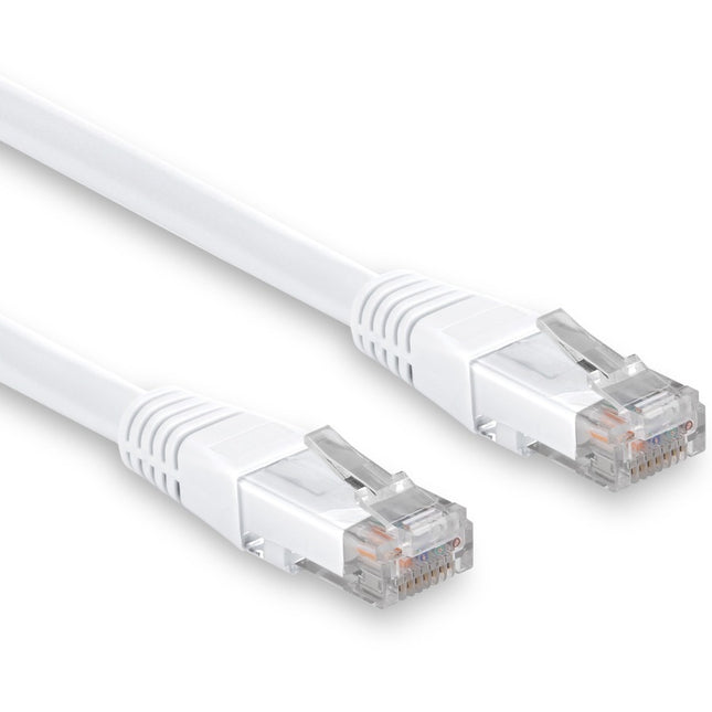 6FT CAT6 WHITE ETHERNET MOLDED