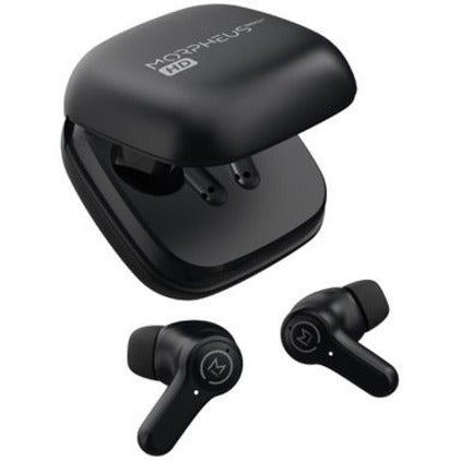 Morpheus 360 Pulse HD Hybrid ANC Bluetooth Earbuds - Wireless In-Ear Headphones - 4 Microphones - 40H Playtime - Teams - Zoom - Work - Play - Workout - Gym - Running - Sweat Proof - Waterproof - TW7800B