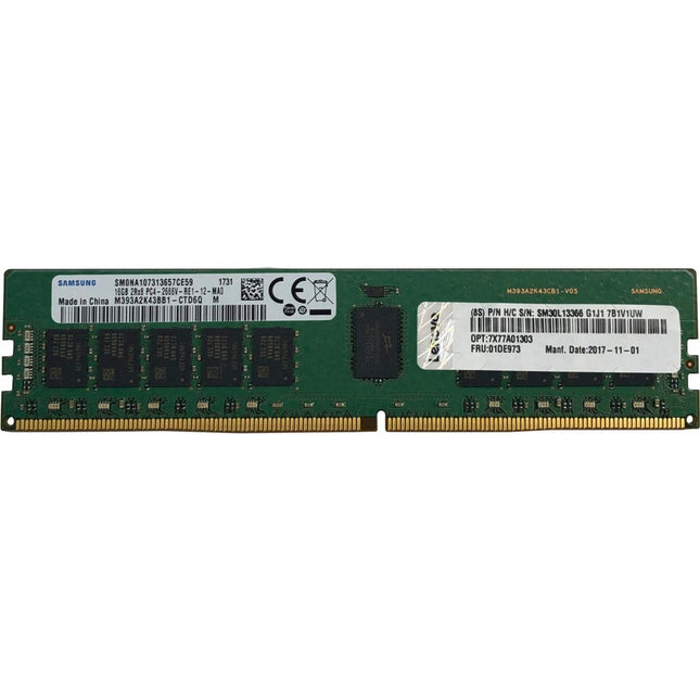 THINKSYSTEM 16GB TRUDDR4 2666