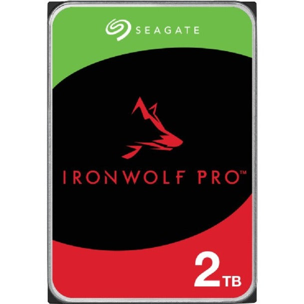 Seagate IronWolf Pro ST2000NT001 2 TB Hard Drive - 3.5\" Internal - SATA (SATA/600) - Conventional Magnetic Recording (CMR) Method - Server, Workstation, Storage System Device Supported - 7200rpm - 5 Year Warranty