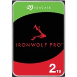 Seagate IronWolf Pro ST2000NT001 2 TB Hard Drive - 3.5\" Internal - SATA (SATA/600) - Conventional Magnetic Recording (CMR) Method - Server, Workstation, Storage System Device Supported - 7200rpm - 5 Year Warranty