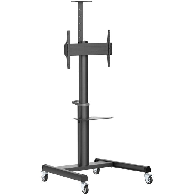 Tripp Lite Safe-IT Heavy-Duty Rolling Cart for 37" inch to 70" inch Displays, UL Certified, Antimicrobial Protection