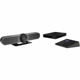 Logitech Huddle Room Solution - For Huddle Space - 3840 x 2160 Video (Live) - 4K UHDAudio Line In - USB - Gigabit Ethernet - Internal Microphone(s)