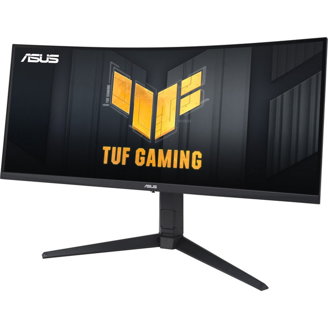 TUF VG34VQEL1A 34\" Class WQHD Curved Screen Gaming LCD Monitor - 21:9 - 34\" Viewable - Vertical Alignment (VA) - LED Backlight - 3440 x 1440 - 16.7 Million Colors - FreeSync Premium - 300 Nit - 1 ms - HDMI - DisplayPort - USB Hub