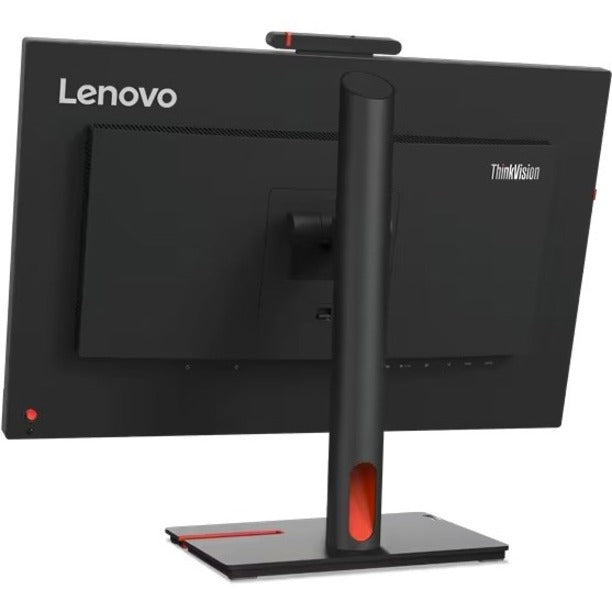 Lenovo ThinkVision T24v-30 24\" Class Webcam Full HD LCD Monitor - 16:9 - Raven Black - 23.8\" Viewable - In-plane Switching (IPS) Technology - 1920 x 1080 - 16.7 Million Colors - 250 Nit - 4 ms - 75 Hz Refresh Rate - HDMI - VGA - DisplayPort - USB Hub