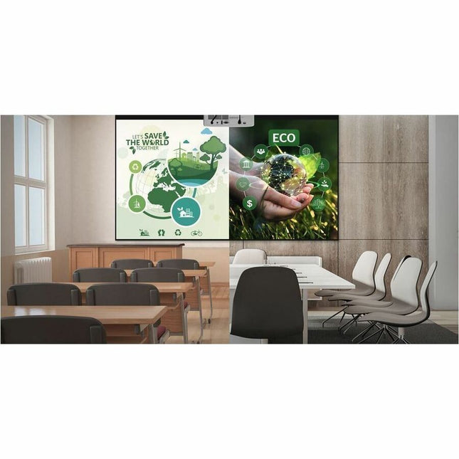 Optoma DuraCore ZH400 3D DLP Projector - 16:9 - White - High Dynamic Range (HDR) - Front - 1080p - 30000 Hour Normal Mode - 300,000:1 - 4000 lm - HDMI - USB - Conference Room, Board Room, Corporate, Education, Business