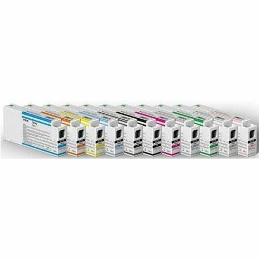 Epson UltraChrome HD T54V700 Original Inkjet Ink Cartridge - Light Black - 1 Pack - 150 mL