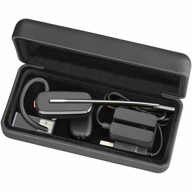 Poly Savi 8245-M Earset - Mono - Wireless - Bluetooth/DECT - 590 ft - 32 Ohm - Earbud - Monaural - In-ear - Black - TAA Compliant