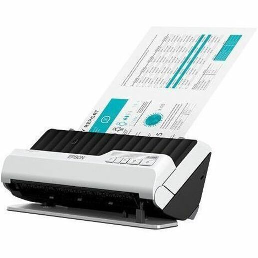 Epson DS-C490 Sheetfed Scanner - 600 dpi Optical - 10-bit Color - 40 ppm (Mono) - 40 ppm (Color) - Duplex Scanning - USB