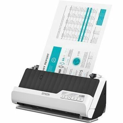 Epson DS-C490 Sheetfed Scanner - 600 dpi Optical - 10-bit Color - 40 ppm (Mono) - 40 ppm (Color) - Duplex Scanning - USB