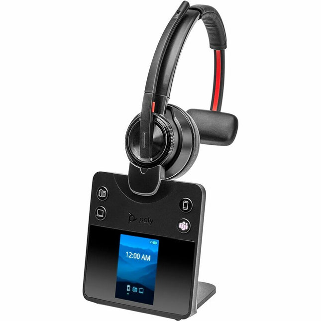 Poly Savi 8410 Office Monaural Microsoft Teams Certified DECT 1920-1930 MHz Headset