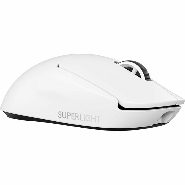 Logitech G PRO X Superlight 2 Lightspeed Gaming Mouse - Opto-mechanical - Wireless - Rechargeable - White - 1 Pack - USB 2.0 - 32000 dpi - 5 Button(s) - 5 Programmable Button(s)