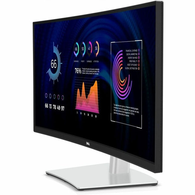 Dell P3424WE 34\" Class UW-QHD Curved Screen LED Monitor - 21:9