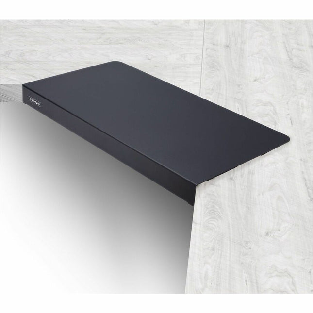 StarTech.com Steel Desk Corner Sleeve, For L-Shaped/Corner Desk, Up to 1.5in (38.1mm) Thick, Increase Space for Keyboard/Mouse, Desk Tray