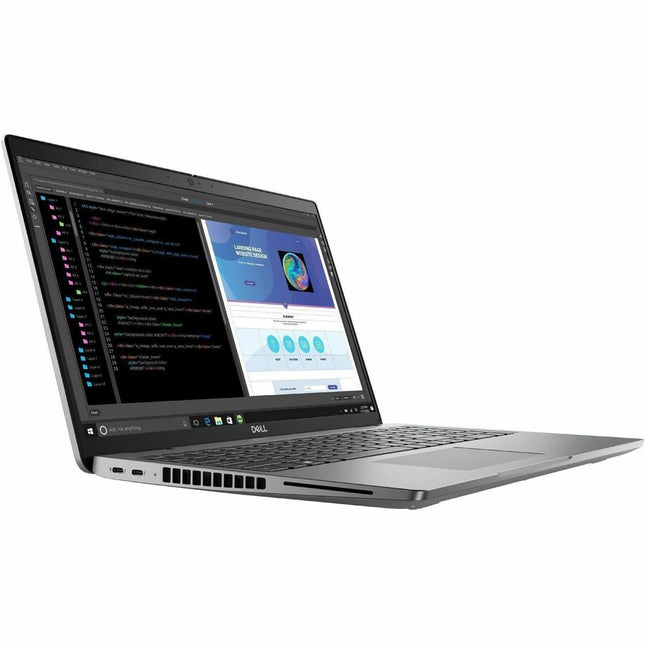 Dell Precision 3000 3580 15.6" inch Mobile Workstation - Full HD - 1920 x 1080 - Intel Core i5 13th Gen i5-1350P Dodeca-core (12 Core) 1.90 GHz - 16 GB Total RAM - 512 GB SSD - Titan Gray