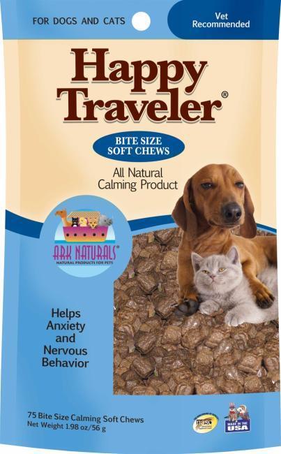 Ark Naturals Dog Happy Traveler Chews 1.98Oz