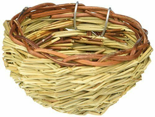 Prevue Pet Products Canary Twig Nest Mat Grass, Bamboo 4.5 in x 2.75 in