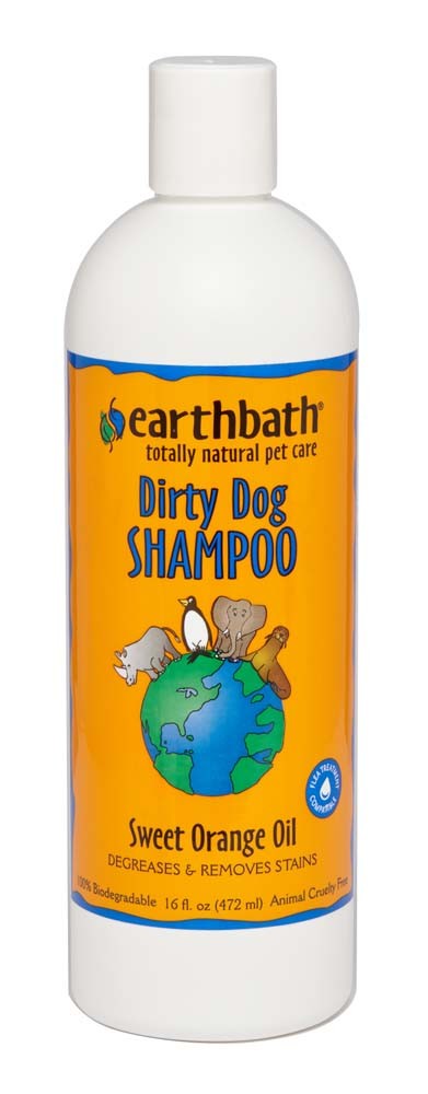 Earthbath Dirty Dog Shampoo; Sweet Orange Oil 16oz