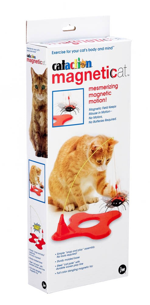 JW Pet Magneticat Interactive Cat Toy Multi-Color One Size