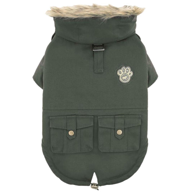 Canada Pooch Army Parka Green Size 26