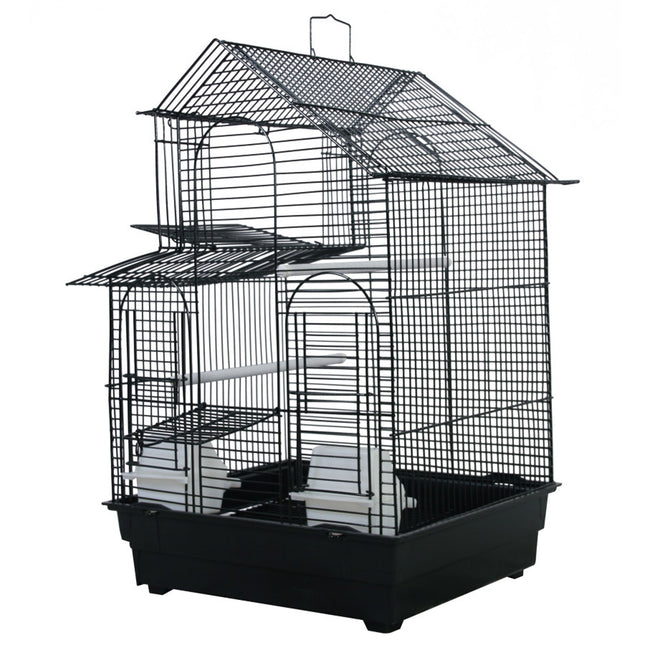 A and E Cages House Top Bird Cage in Retail Box 16 Inches X 14 Inches