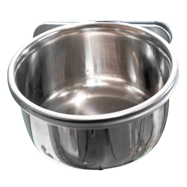 A and E Cages Coop Cup with Ring and Bolt Stainless Steel 5oz