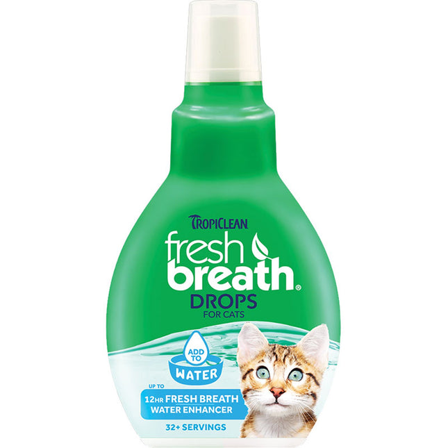 Tropiclean Cat Fresh Breath Drops 2.2Oz 6 Piece Display