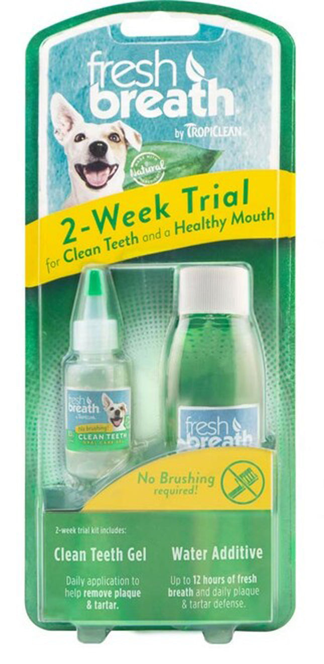 TropiClean Fresh Breath Dental Trial Kit Counter Display