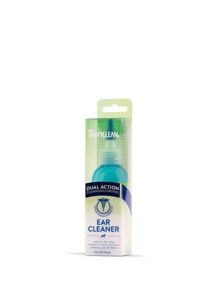 TropiClean Dual Action Ear Cleaner 4 fl. oz