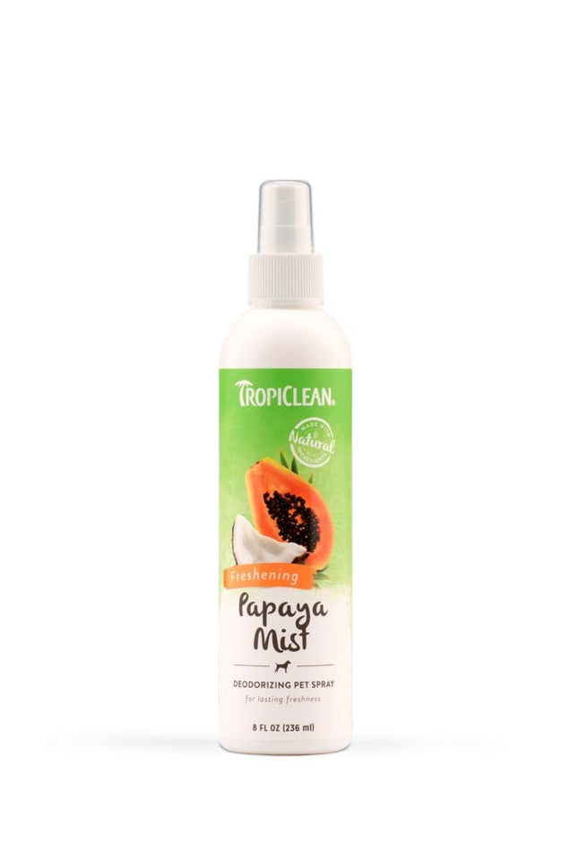 TropiClean Papaya Mist Deodorizing Pet Spray for Dogs 8 fl. oz