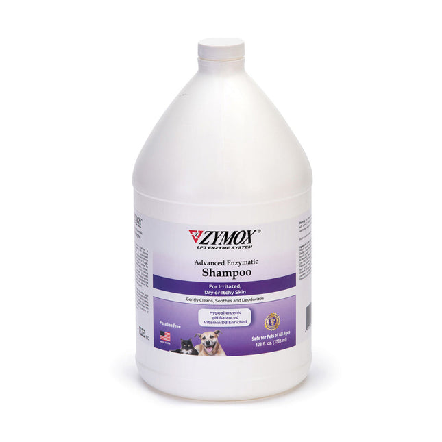 Zymox Advanced Enzymatic Shampoo for Dry or Itchy Skin 1ea-1 gal