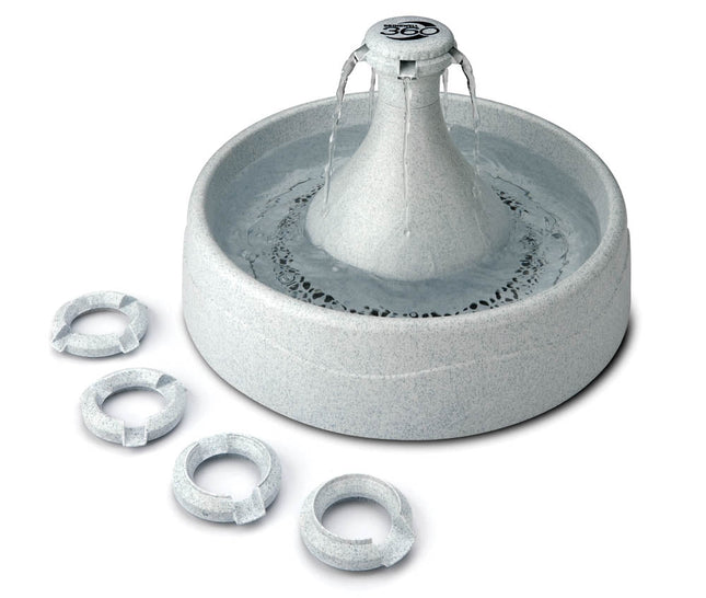 Drinkwell Plastic 360 Pet Fountain 128oz White