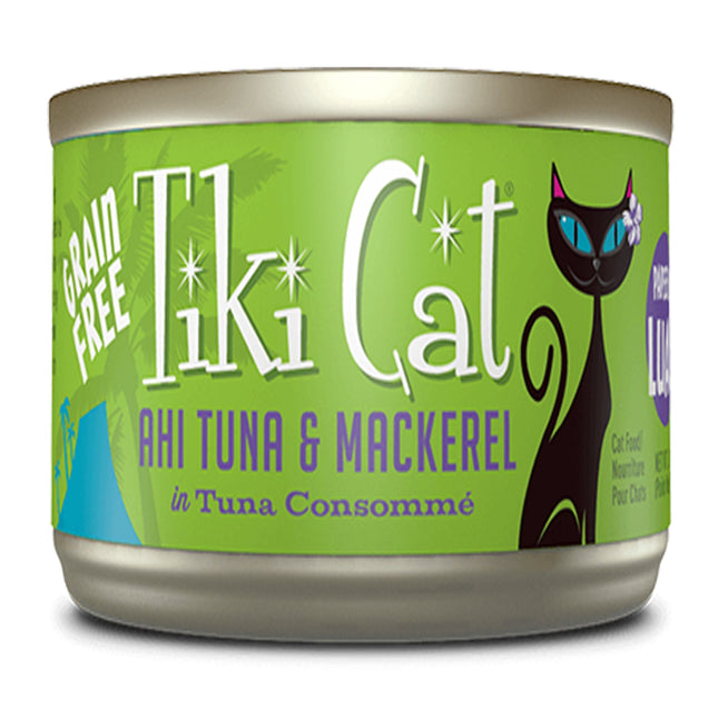 Tiki Pets Cat Luau Pp Ahi Tuna Mackerel2.8O(Case Of 12)